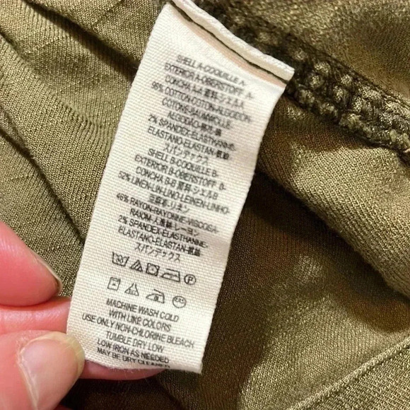 Free People Women's Military Moto Jacket Raw Hem Size Small - Picture 7 of 12